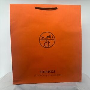 Large Hermes gift bag